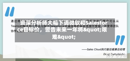 资深分析师大幅下调微软和Salesforce目标价，警告未来一年将"艰难"