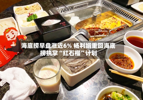 海底捞早盘涨近6% 杨利娟重回海底捞执掌“红石榴”计划-第2张图片