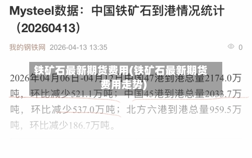 铁矿石最新期货费用(铁矿石最新期货费用走势)