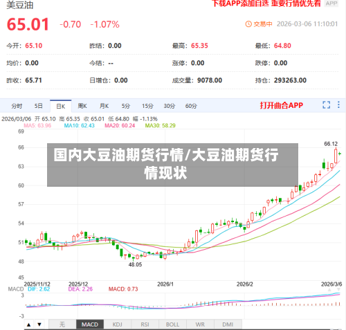 国内大豆油期货行情/大豆油期货行情现状-第2张图片