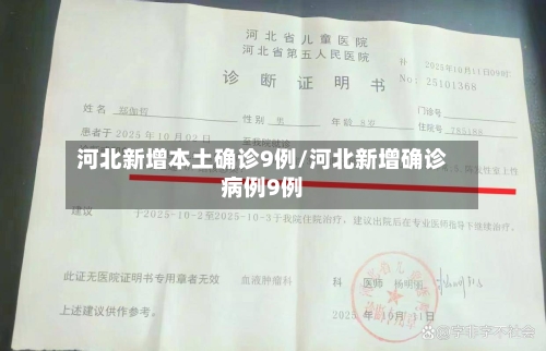 河北新增本土确诊9例/河北新增确诊病例9例-第2张图片