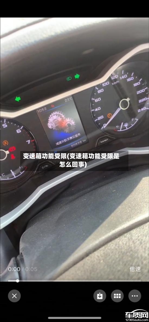 变速箱功能受限(变速箱功能受限是怎么回事)-第2张图片
