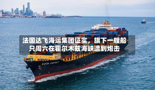 法国达飞海运集团证实，旗下一艘船只周六在霍尔木兹海峡遭到炮击-第1张图片