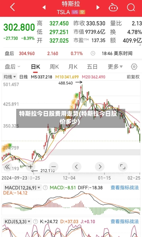 特斯拉今日股费用走势(特斯拉今日股价多少)-第2张图片