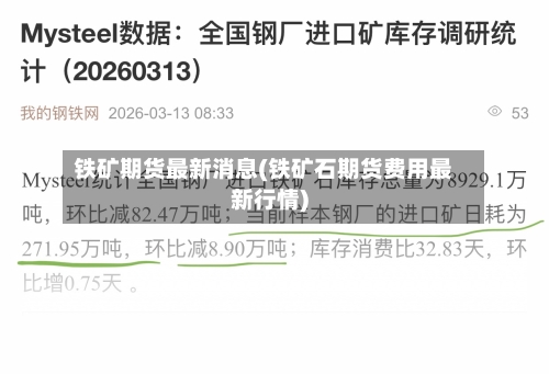 铁矿期货最新消息(铁矿石期货费用最新行情)-第2张图片