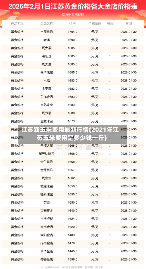 江苏新玉米费用最新行情(2021年江苏玉米费用是多少钱一斤)-第3张图片