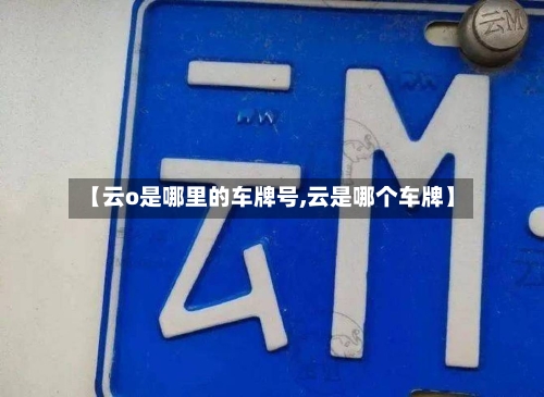 【云o是哪里的车牌号,云是哪个车牌】-第2张图片