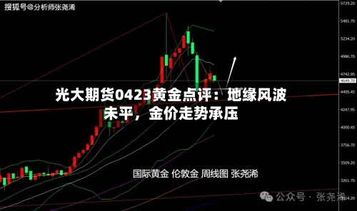光大期货0423黄金点评：地缘风波未平，金价走势承压-第2张图片