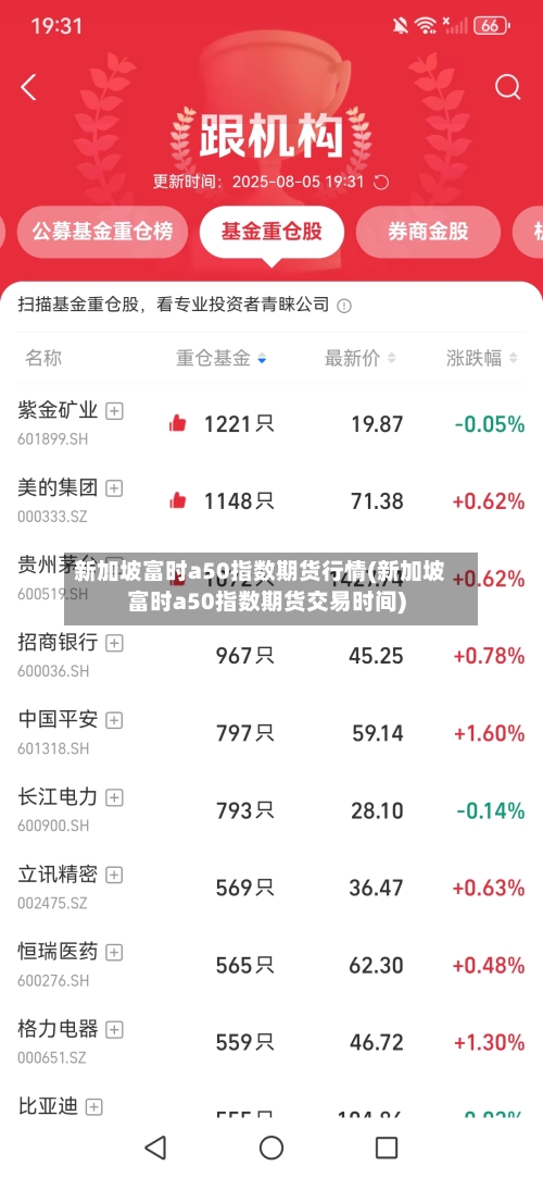新加坡富时a50指数期货行情(新加坡富时a50指数期货交易时间)-第2张图片