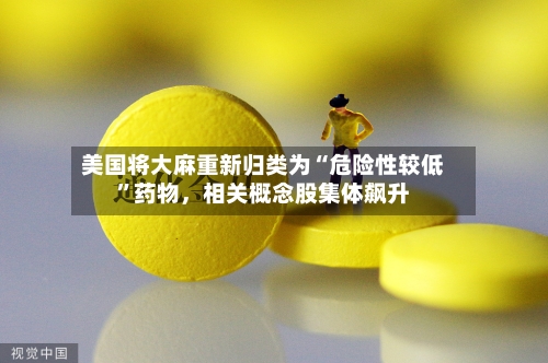 美国将大麻重新归类为“危险性较低	”药物，相关概念股集体飙升-第1张图片