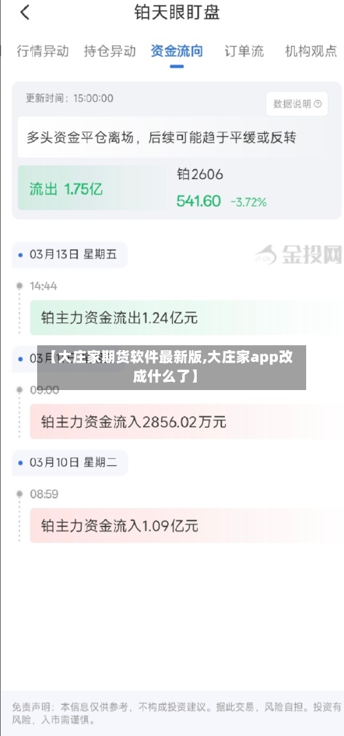 【大庄家期货软件最新版,大庄家app改成什么了】-第3张图片