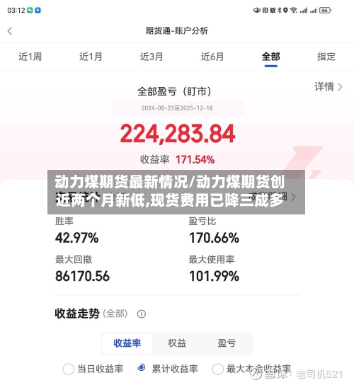 动力煤期货最新情况/动力煤期货创近两个月新低,现货费用已降三成多-第1张图片