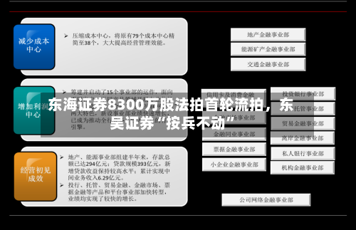 东海证券8300万股法拍首轮流拍，东吴证券“按兵不动	”-第1张图片