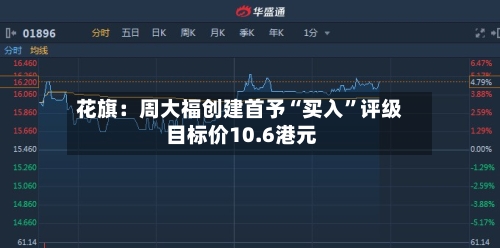 花旗：周大福创建首予“买入”评级 目标价10.6港元-第2张图片