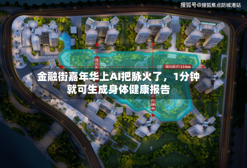 金融街嘉年华上AI把脉火了，1分钟就可生成身体健康报告-第2张图片