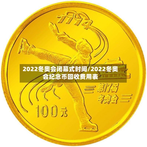 2022冬奥会闭幕式时间/2022冬奥会纪念币回收费用表-第3张图片