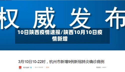 10日陕西疫情速报/陕西10月10日疫情新增-第2张图片