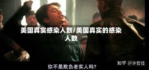 美国真实感染人数/美国真实的感染人数-第2张图片